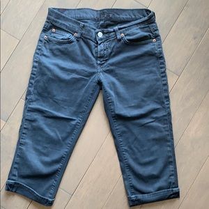 7 For All Mankind Denim Capri - RoxanneUS 27